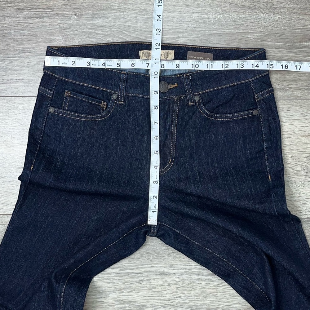 Vintage America Slim Bootcut Blue Jeans Size 29/33 | Bootcut 29 Waist 33 Long - Picture 5 of 14